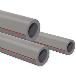 Tubo Ppr Gris [Pn-16] 25 Mm X6 Mts