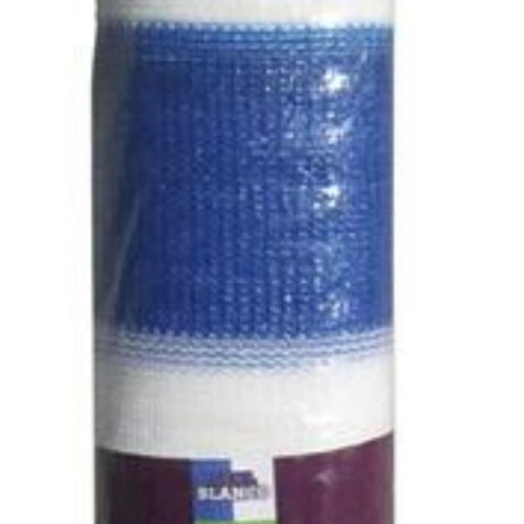 Malla Rachel Franj. 80% Azul/Blanco  2.10 X 10Mts 3