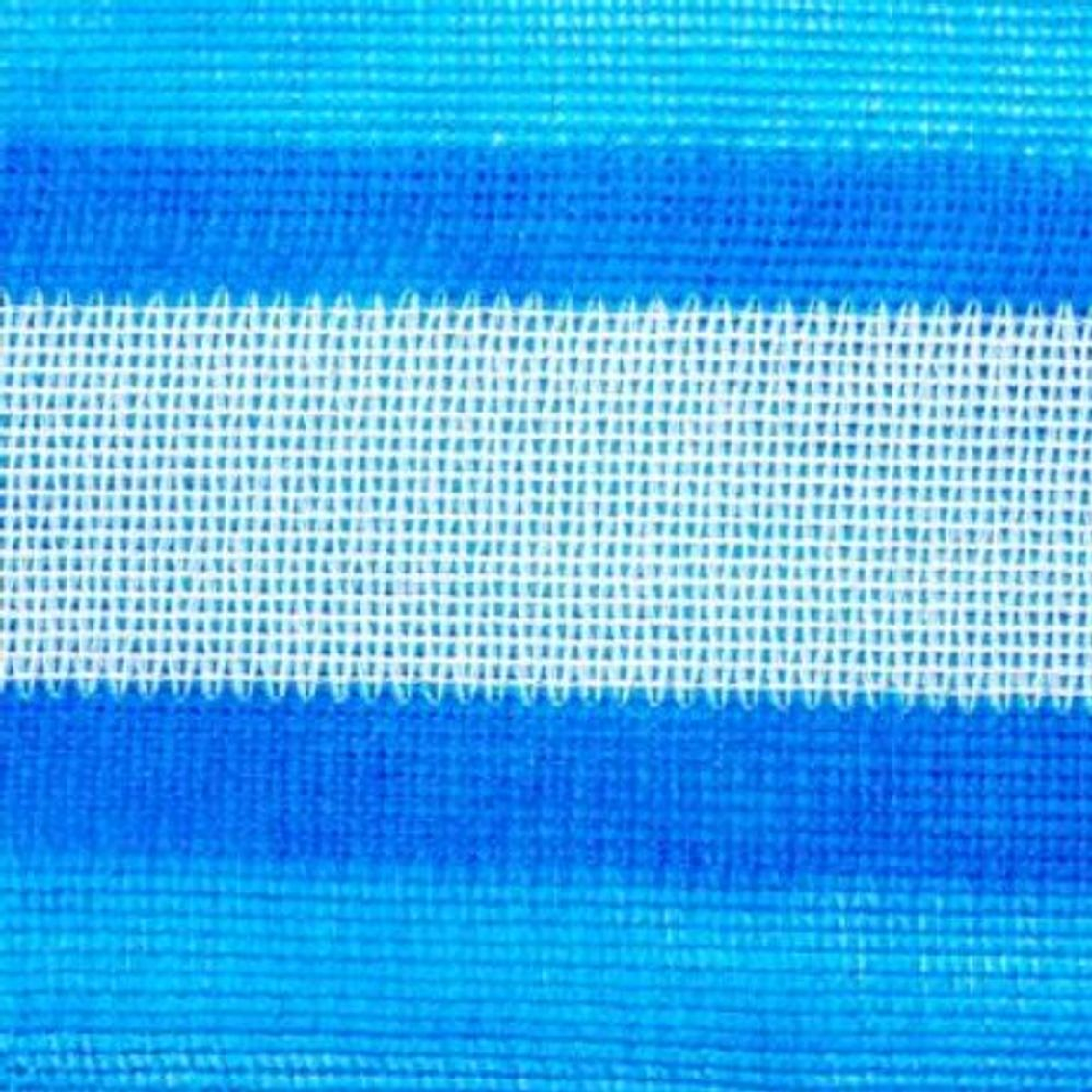 Malla Rachel Franj. 80%  Azul/Blanco 4,20 X 5Mts 2