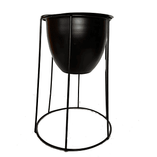Macetero Pedestal Metal