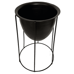 Macetero Pedestal Metal
