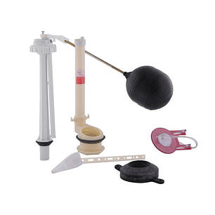 Juego Fitting Silenc. C/Manilla Bca Plast.