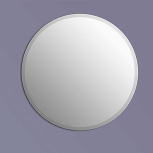 Espejo C/ Bisel Cherry Circular 110