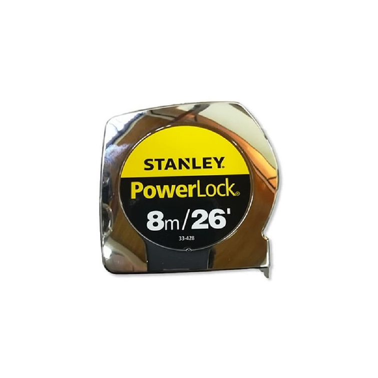 Huincha Medir 8 Mts 1 Stanley Powerlock 33-428 (33-428Ht) (401968) L.D.E 1