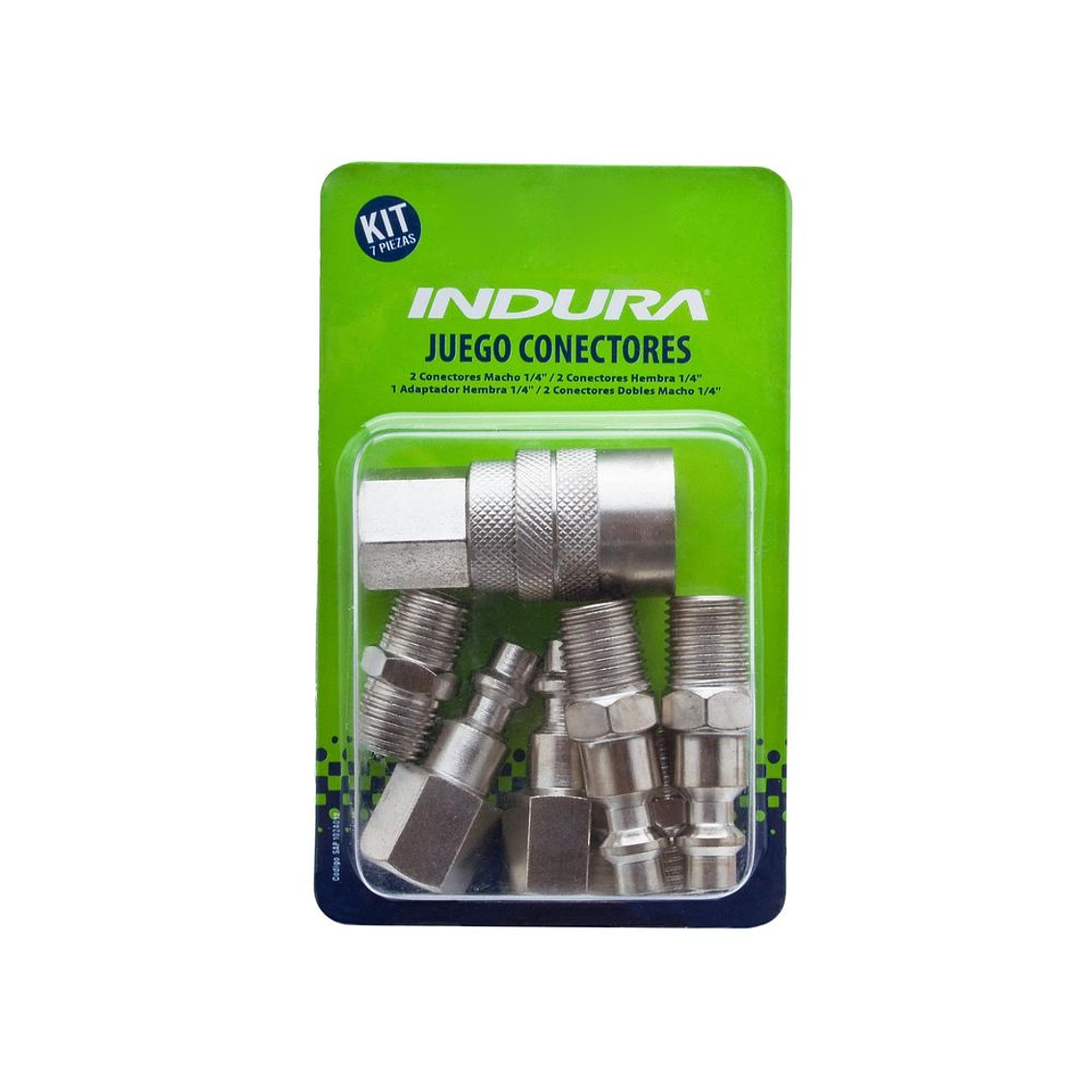 Juego Conectores P/Compresor Indura -7Pzas. 1