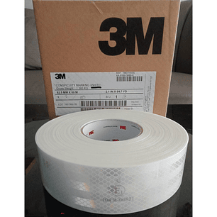 Cinta Reflectante P/Camion 3M  2 Blanca (75-0301-2248-7)