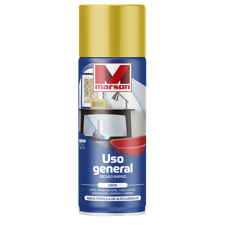 Esmalte Spray Marson Amarillo 1