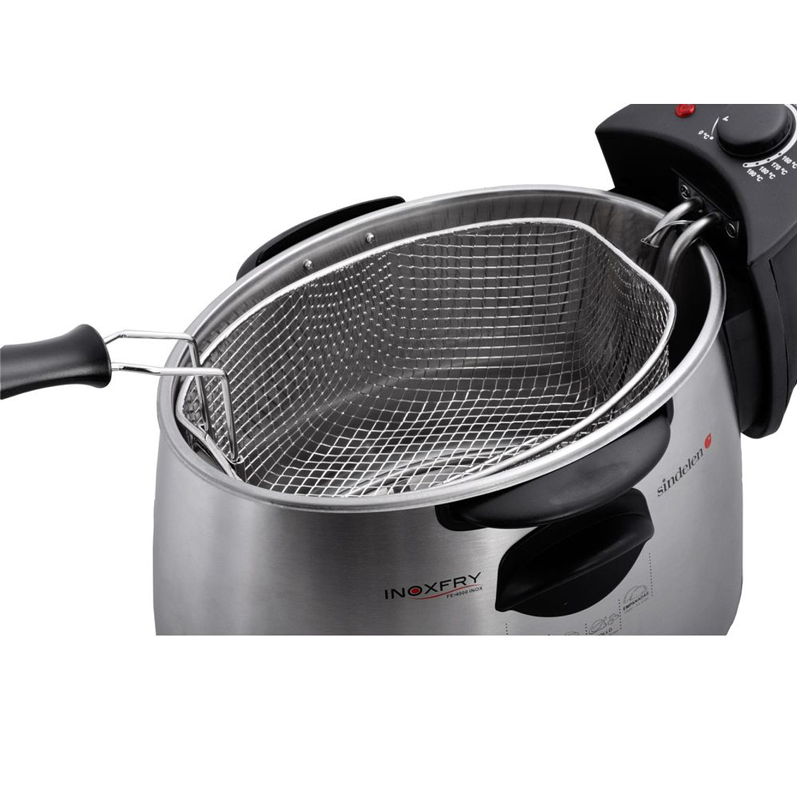 Freidora Electrica Sindelen Fe-4000- Inox 2000 W. 2