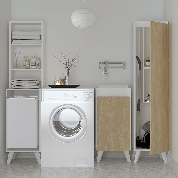 Mueble Lavarropa Soga 15 Lts 2