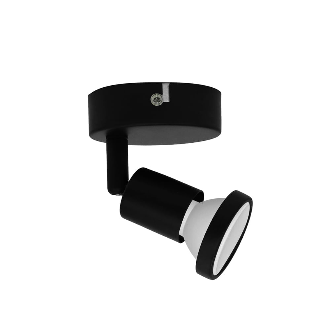 Foco Sobrepuesto 1Xgu10 Color Negro 1