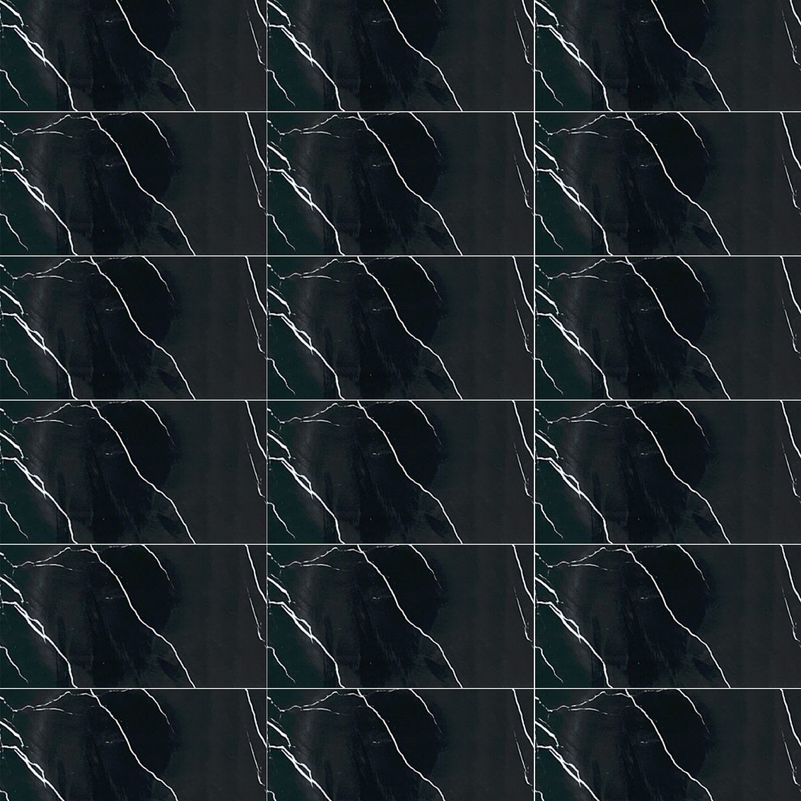 Ceramica Klipen 25X40 Frost Marquina Brillante [1,5Mt2 X Caja] 1