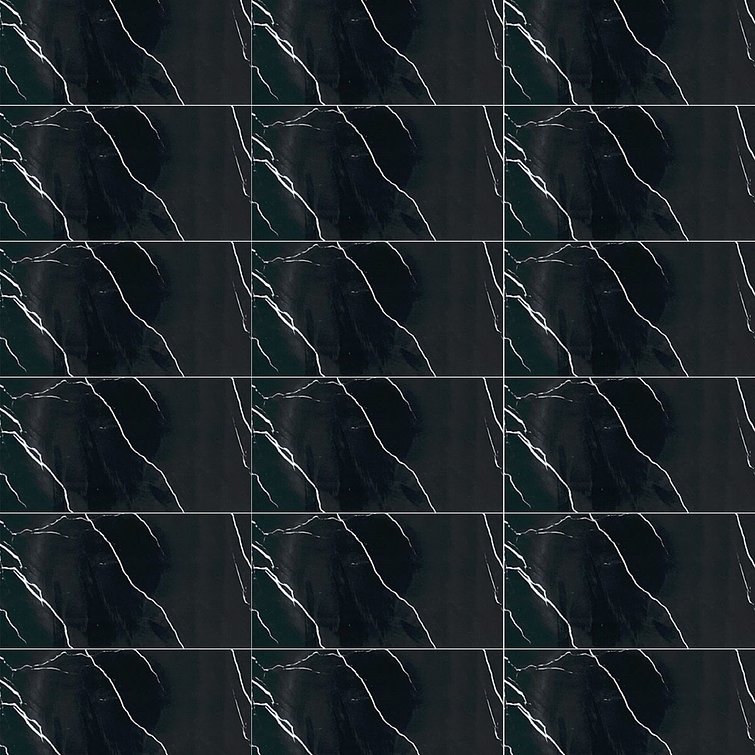 Ceramica Klipen 25X40 Frost Marquina Brillante [1,5Mt2 X Caja] 1