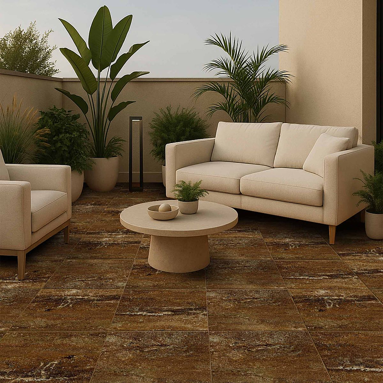 Ceramica Klipen 45 X45 Ravena Oxido Mate [2,29 X Cj] 4