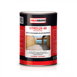 Barniz Chilco.Vitrolux 60 1/4 Gl. Natural Br.