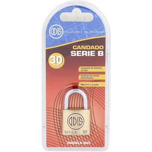 Candado Odis Serie B30 / Blister