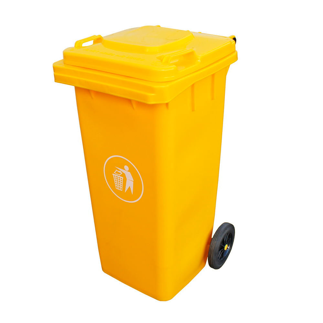 Contenedor Basura 240 Lts Amarillo 1