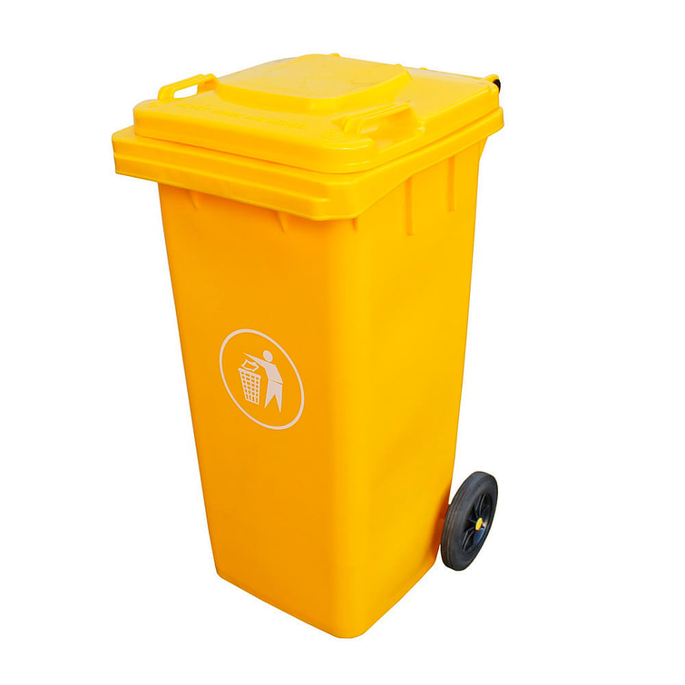 Contenedor Basura 240 Lts Amarillo 1
