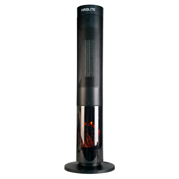Chimenea Electrica Oscilante De 2000W Con Control Remoto 1