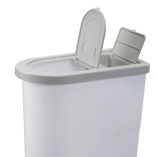 Contenedor De Alimento Para Mascotas Con Pala Y Ruedas L43Xw23Xh48.50Cm [Cool Pets]