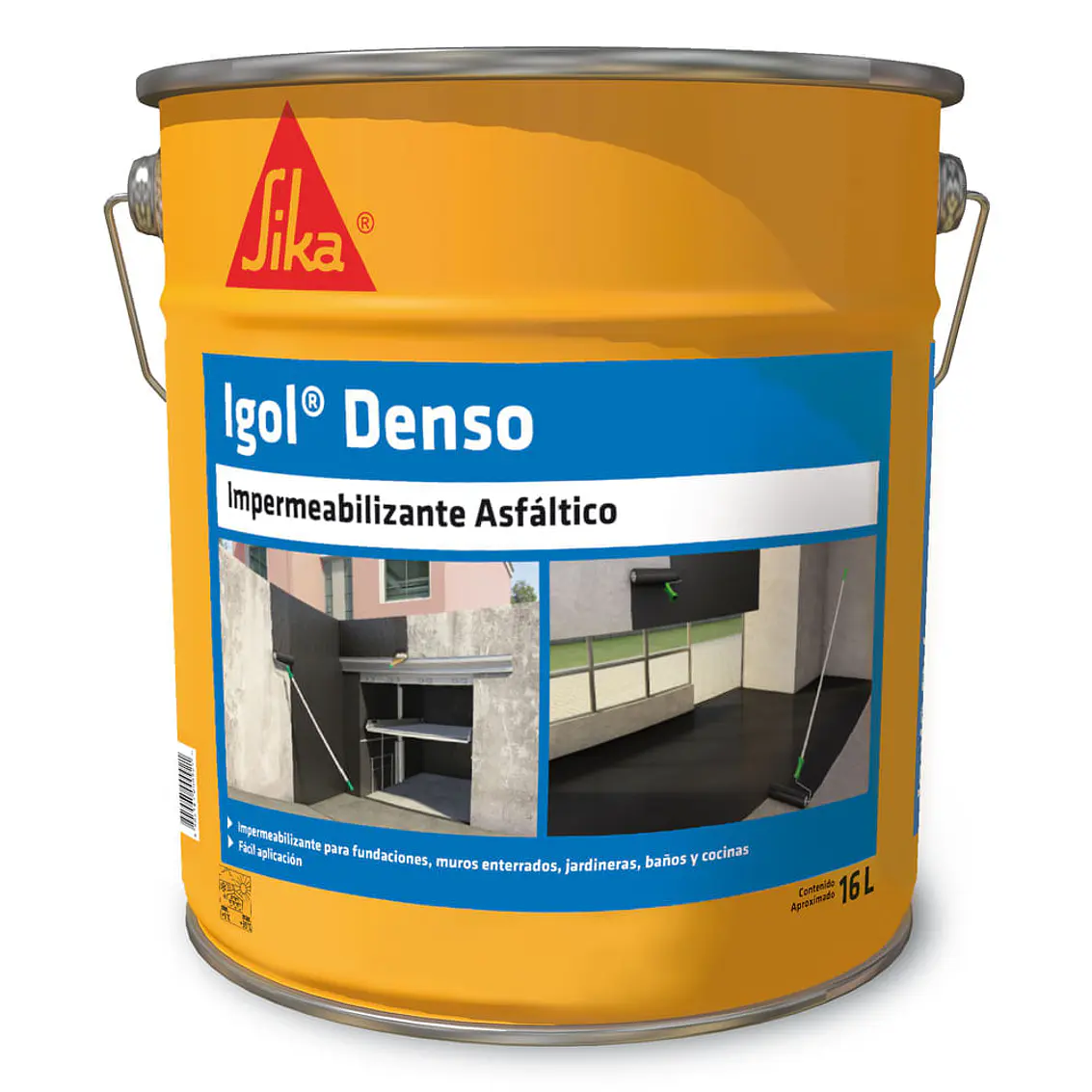 Sika Igol Denso Tineta 16 Lts. 1