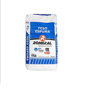 Yeso - Romeral Saco 25 Kg.