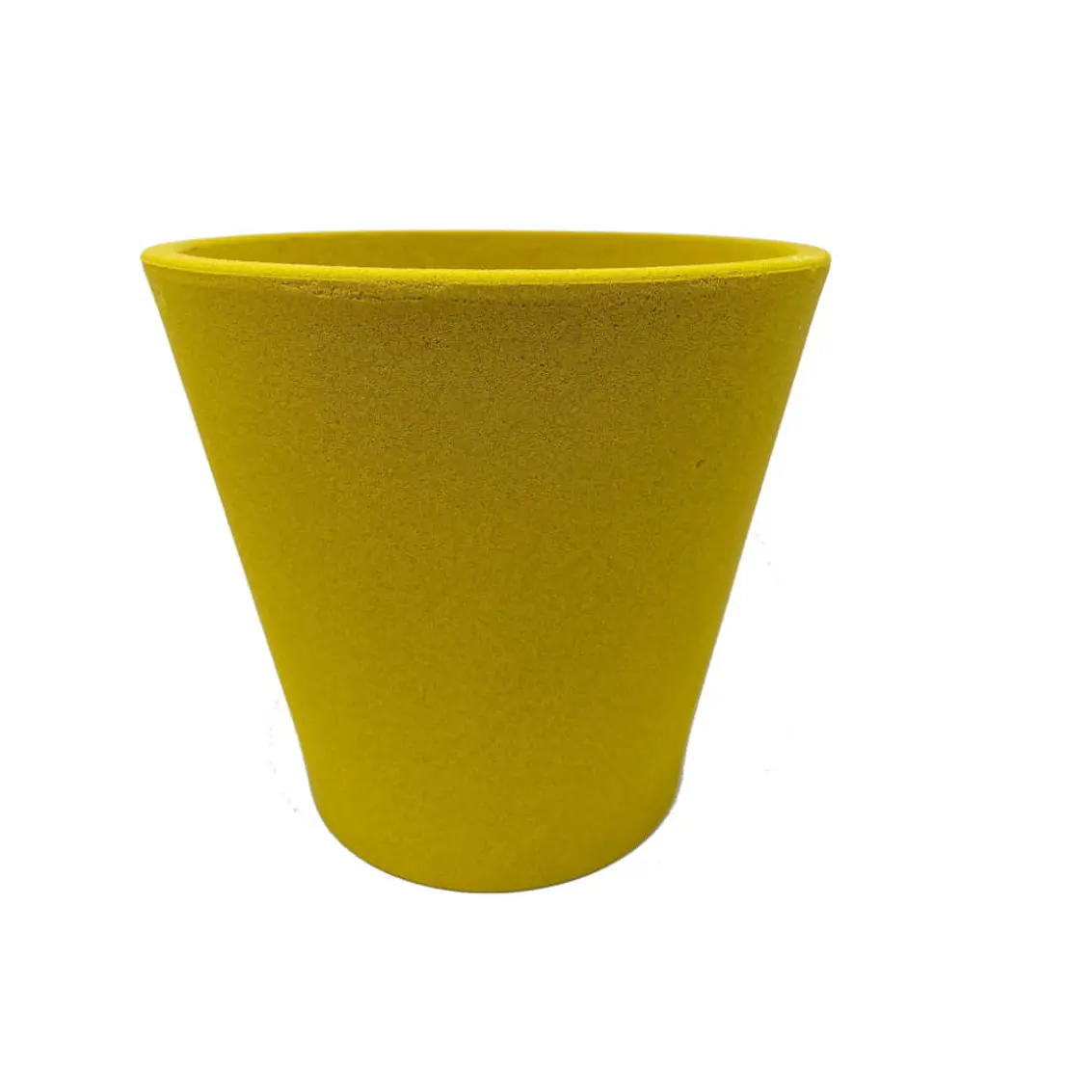 Macetero Bio Arena Alto Mostaza 1