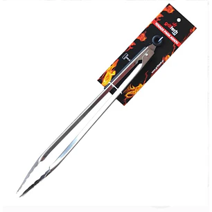 Tenaza Larga Inox. Parrillera Grilltech Lioi