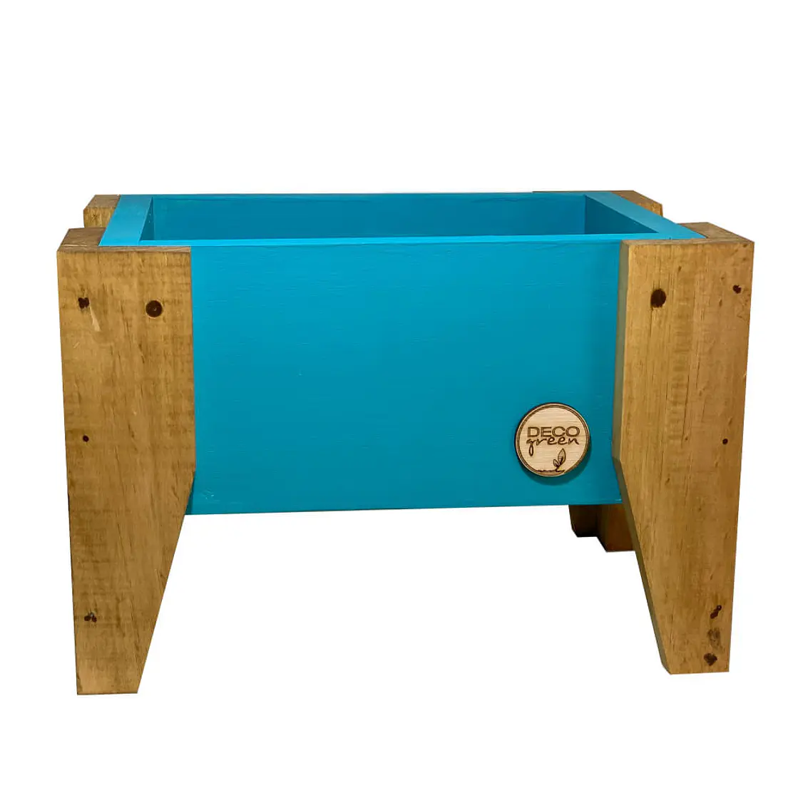 Macetero Para Huerto 40X26X32 Turquesa 1