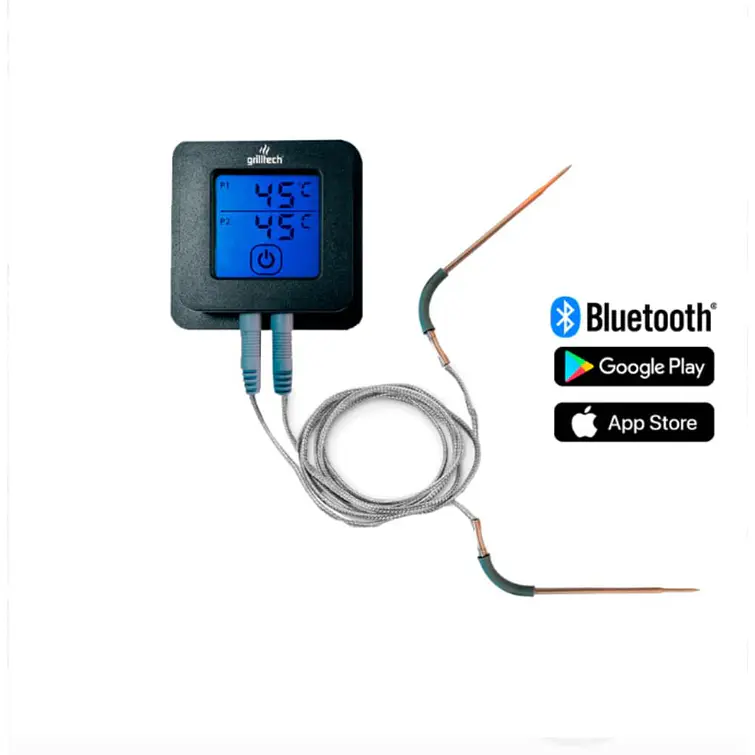Termometro Bluetooth Grilltech 2 Sondas 1