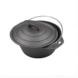 Olla Fierro Fundido Con Tapa 25Cm Grilltech