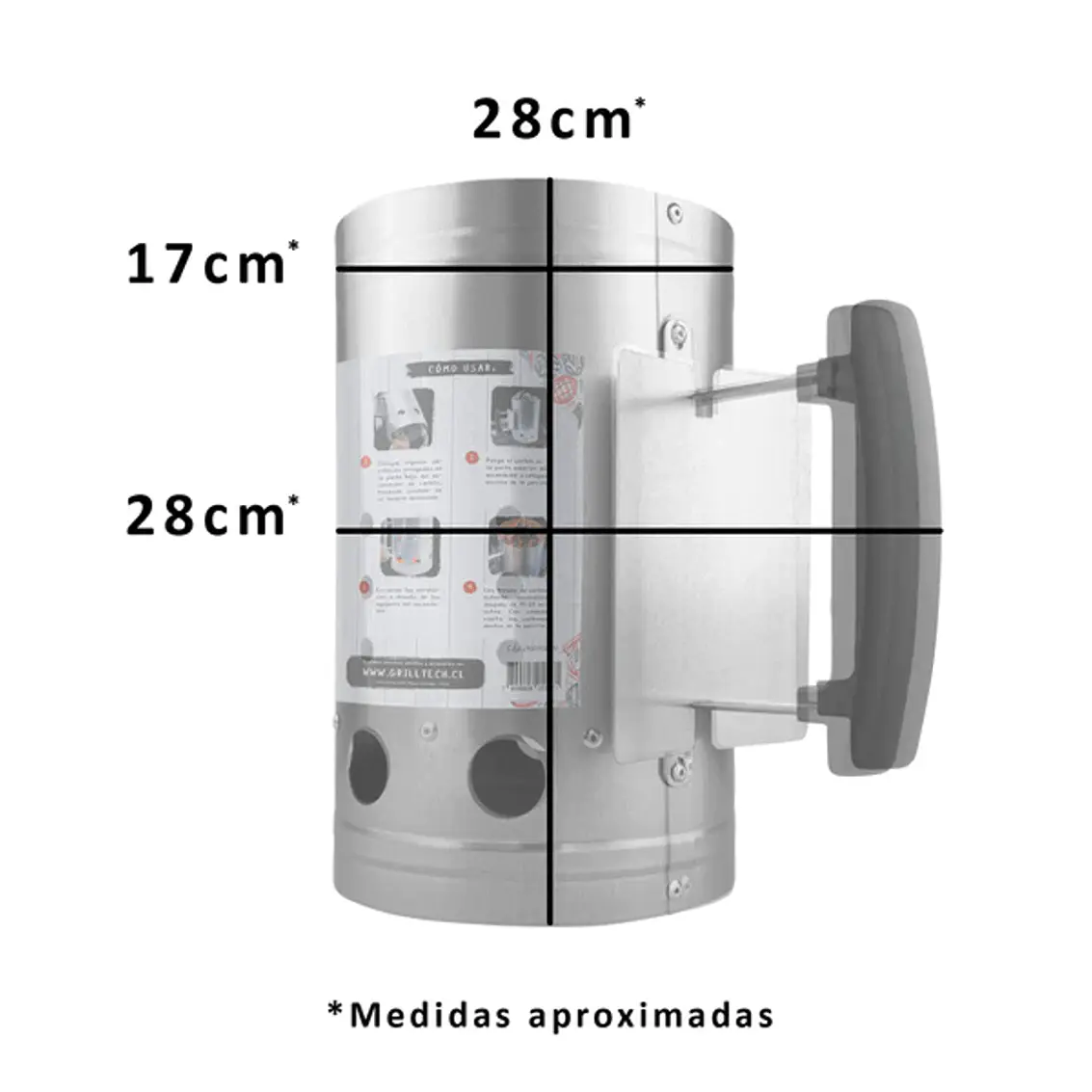 Encendedor De Carbon Grilltech 2