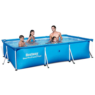 Piscina Estructural Deluxe Splash Frame Pool 3.0Mx2.01Mx66Cm 3300L Bestway