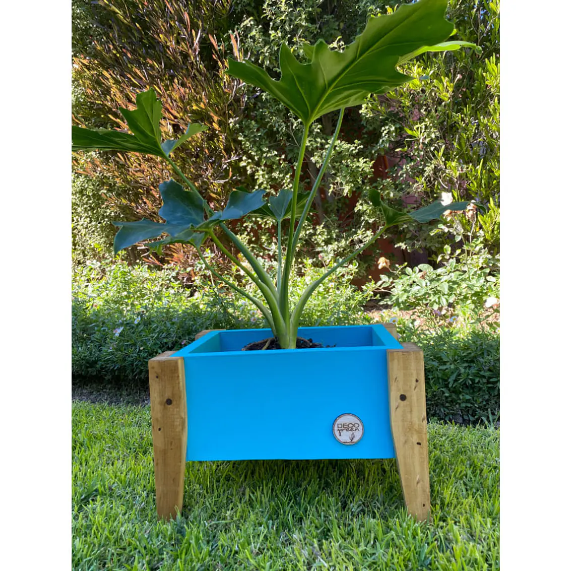 Macetero Para Huerto 40X26X32 Turquesa 3