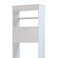 Mueble Baño Blanco Wc Ahorrador Espacio 63X28X160Cm - Miniatura 3
