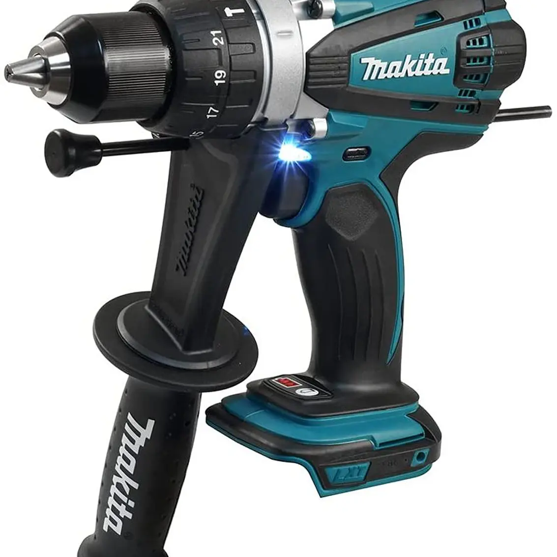 Taladro De Percusion Inalambrico Makita 13Mm [1/2] 18V S 91N-M (Dhp458Z) 2