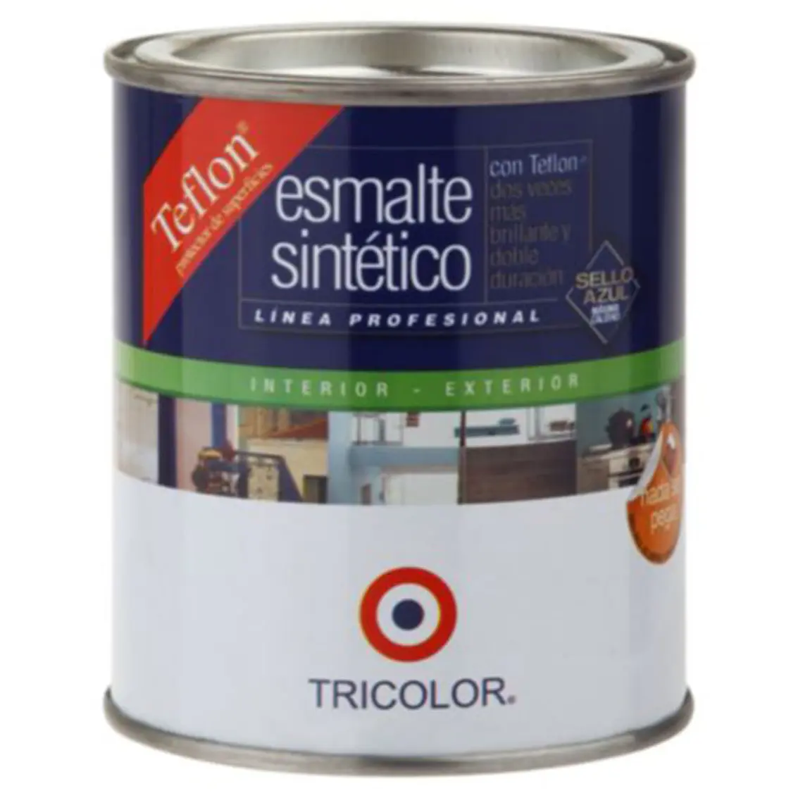 Esmalte Sintetico Tric. 1/4 Gl. Azul Pacif. 1