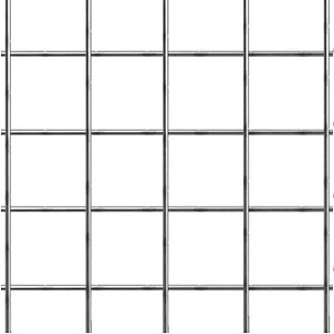 Malla Electro. Galv. Rg 5050 N°10  Panel 2X1Mtr. 5.68Kg.