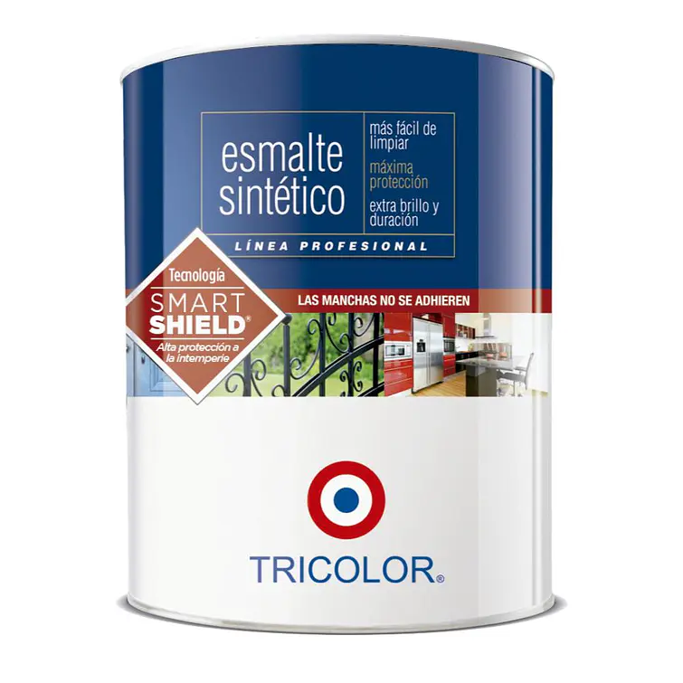 Esmalte Sintetico Tric. 1/4 Gl. Negro 1