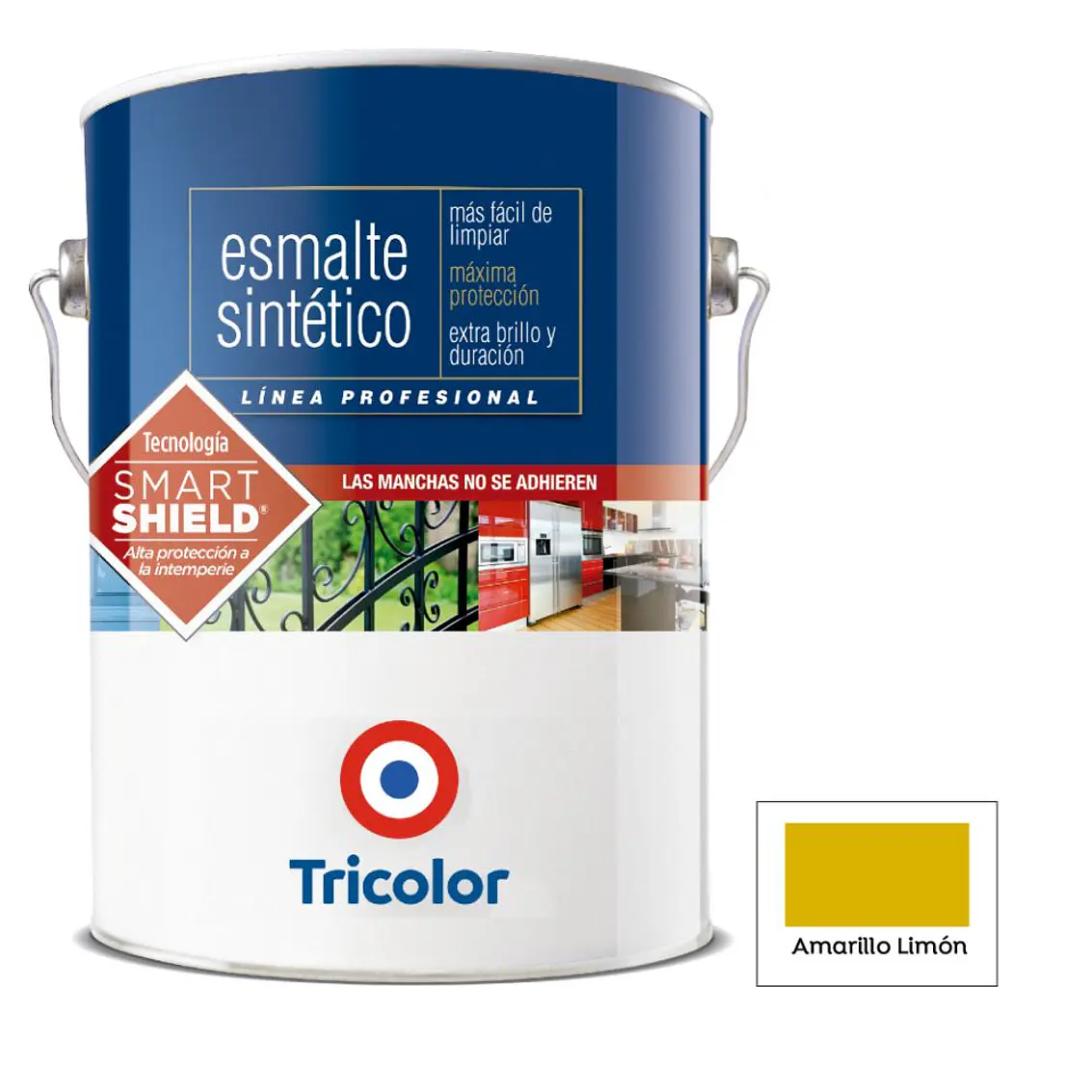 Esmalte Sintetico Tric. Gl. Amarillo Limon 1