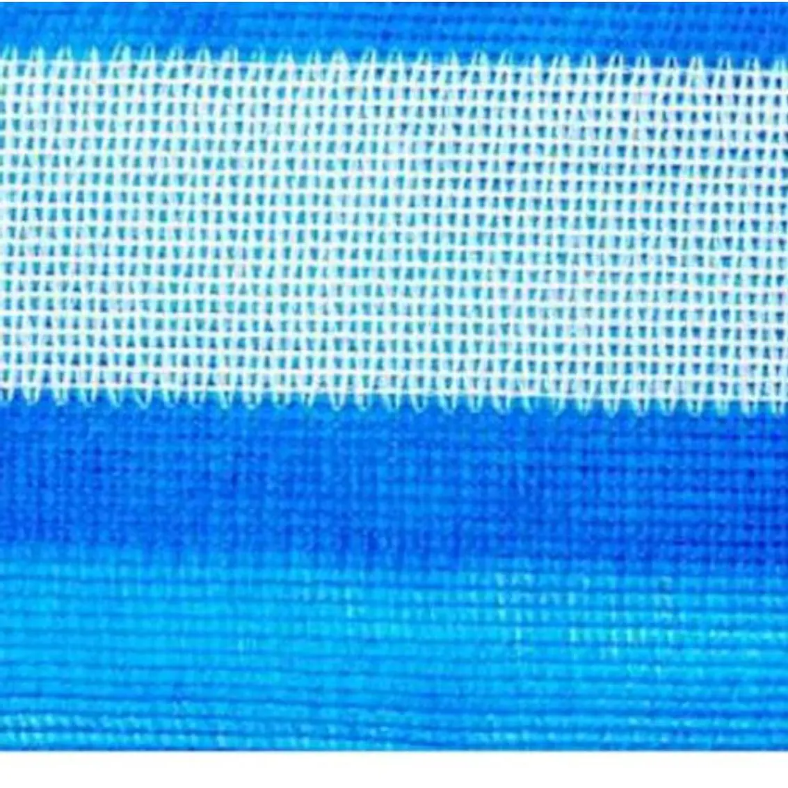 Malla Rachel Franj. 80% Azul/Blanco  2.10 X 10Mts 1