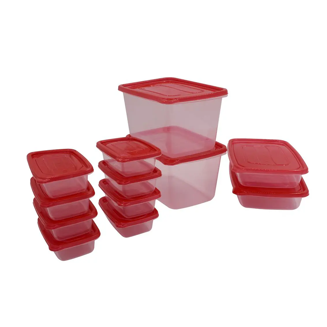 Set Recipiente 12Und Plastico 2