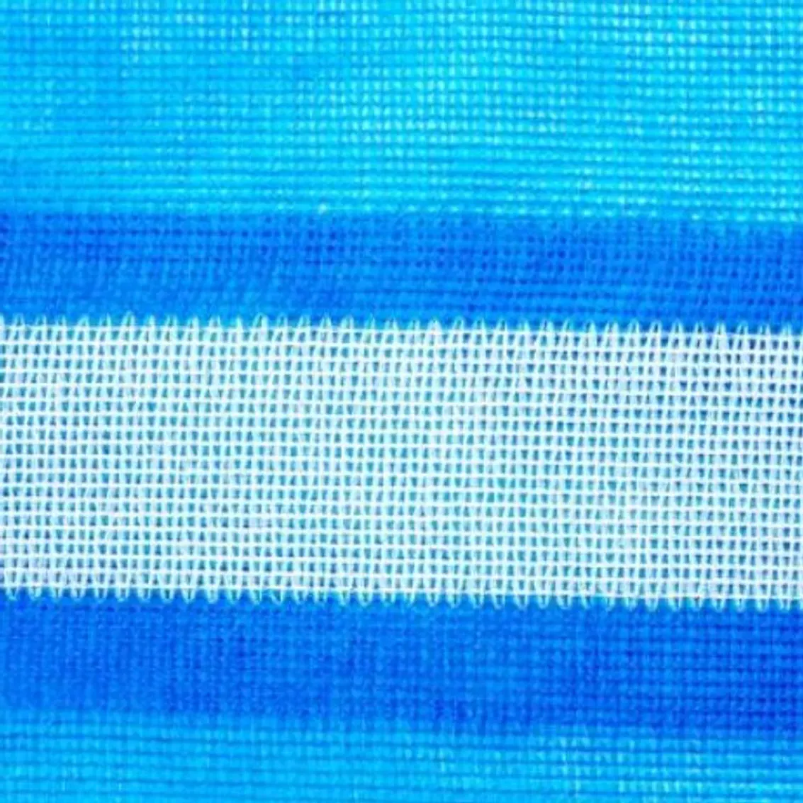 Malla Rachel Franj. 80% Azul/Blanco  2.10 X 10Mts 4