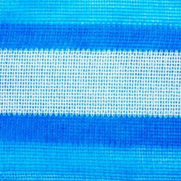 Malla Rachel Franj. 80%  Azul/Blanco 4,20 X 5Mts 2