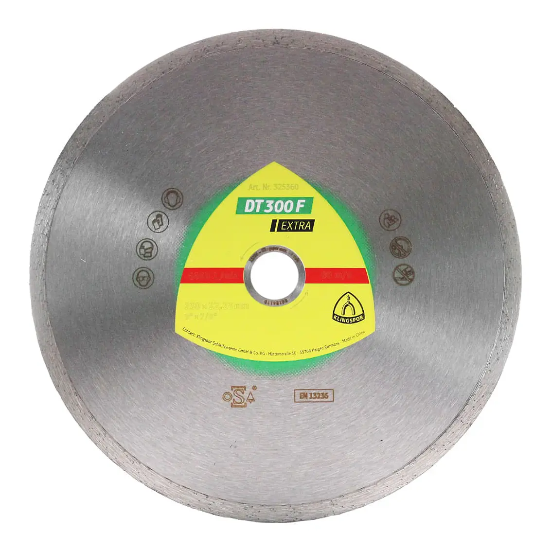 Disco Diamantado Continuo 9  (325360) Klingspor 1