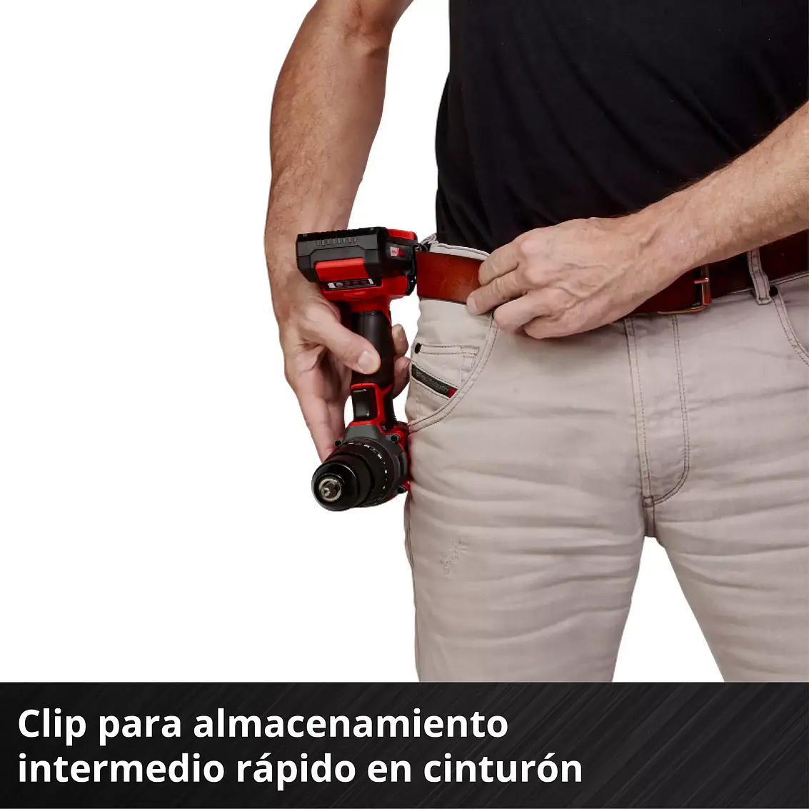 Taladro Inalambrico Einhell Te-Cd 18/2 Li+ Accesorios + 2 Bateria 2.0 Ah 10