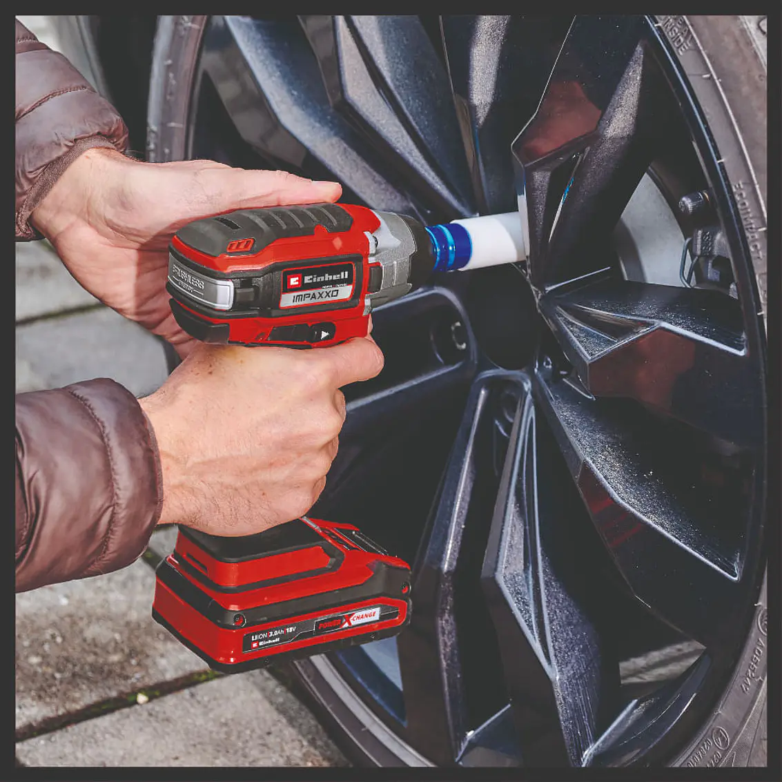 Llave De Impacto Inalambrica Einhell 4