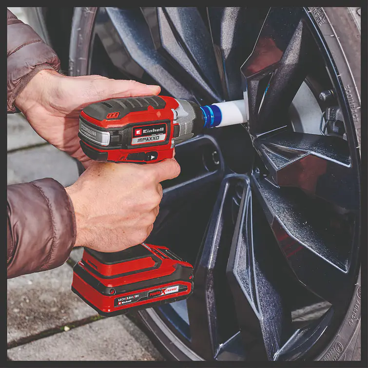 Llave De Impacto Inalambrica Einhell 4