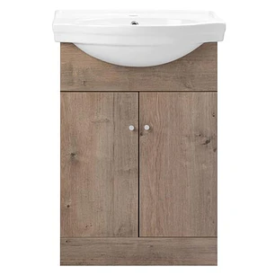 Kit Mueble Marie 50 Lenga + Cubierta Blanche 80X50