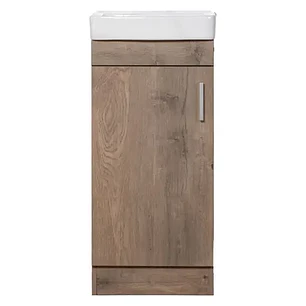 Kit Mueble Claire 40 Lenga + Cubierta Blanche