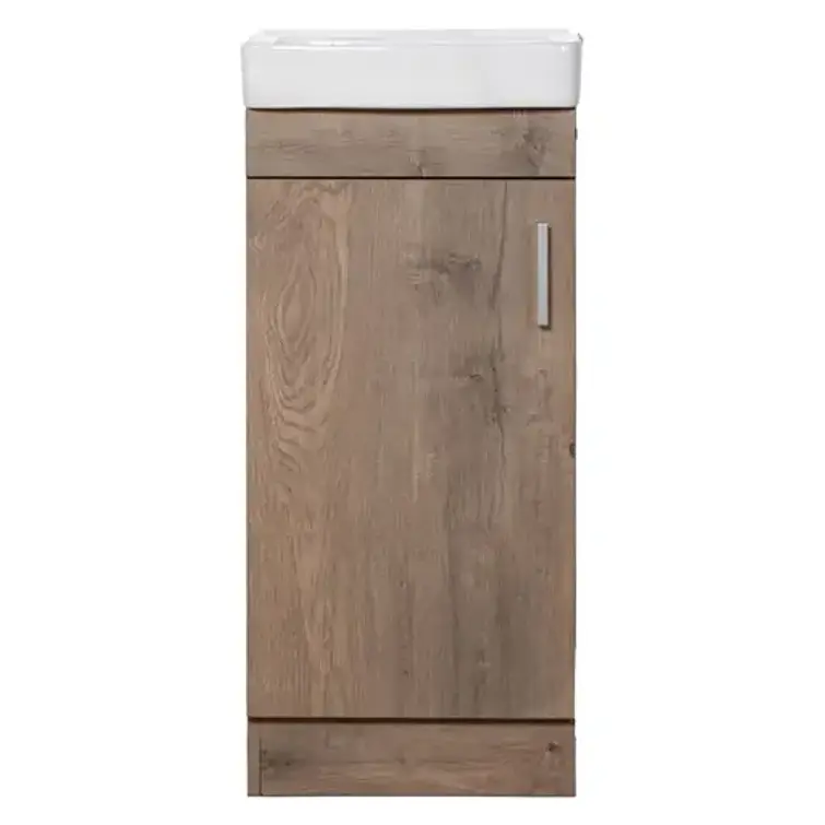 Kit Mueble Claire 40 Lenga + Cubierta Blanche 1